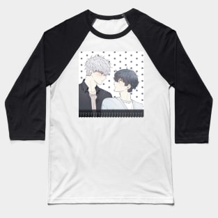 Sweet Gay couple Baseball T-Shirt